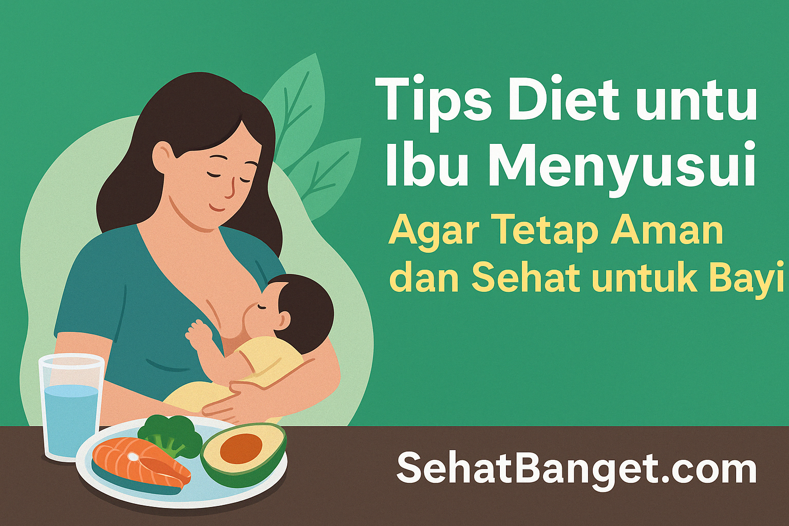 Tips Diet untuk Ibu Menyusui agar Tetap Aman & Sehat untuk Bayi