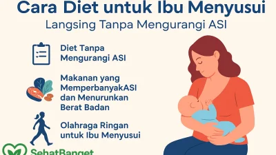 Langsing Tanpa Mengurangi ASI Cara Diet untuk Ibu Menyusui