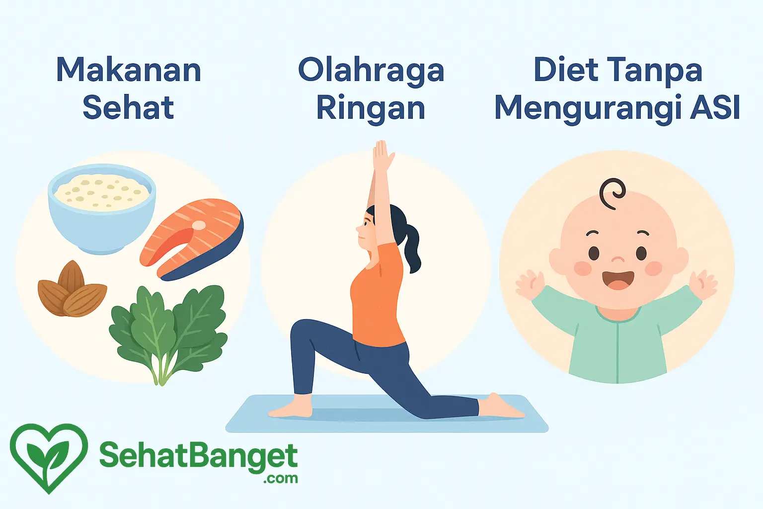 Olahraga Ringan untuk Ibu Menyusui